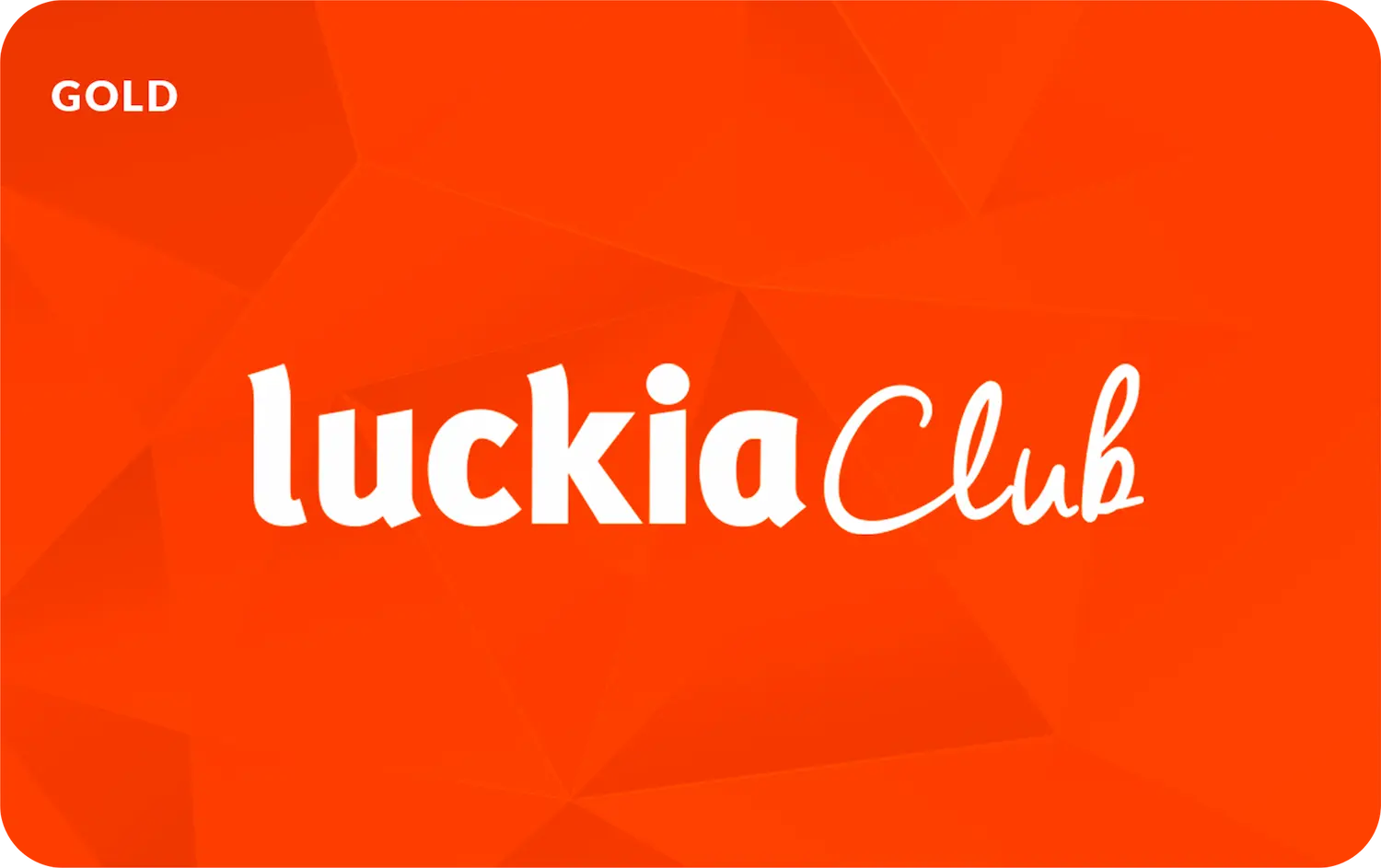 Tarjeta Luckia Club Gold
